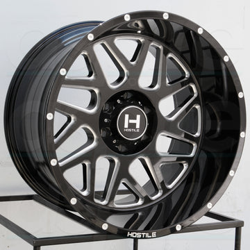 Hostile Wheels H108 Sprocket Black Milled