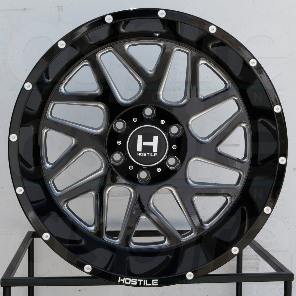 Hostile Wheels H108 Sprocket Black Milled