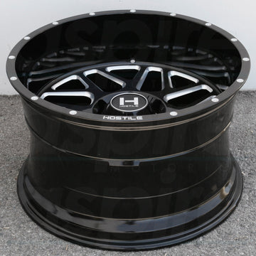 Hostile Wheels H108 Sprocket Black Milled - Wheels Outlet