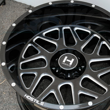 Hostile Wheels H108 Sprocket Black Milled - Wheels Outlet