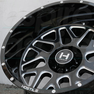 Hostile Wheels H108 Sprocket Black Milled - Wheels Outlet
