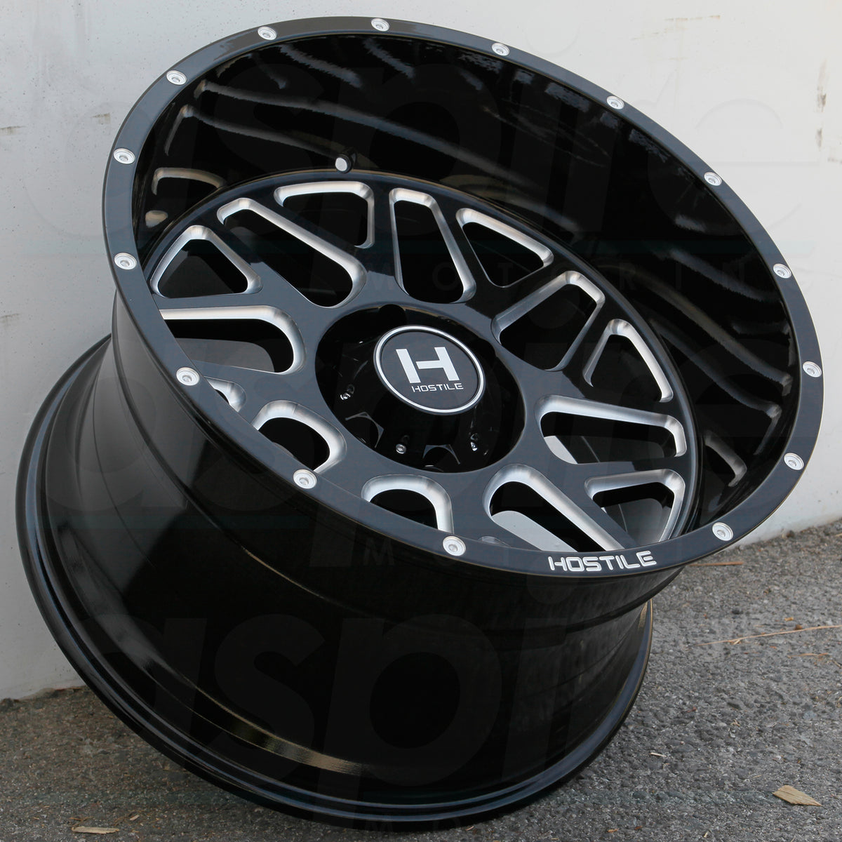 Hostile Wheels H108 Sprocket Black Milled