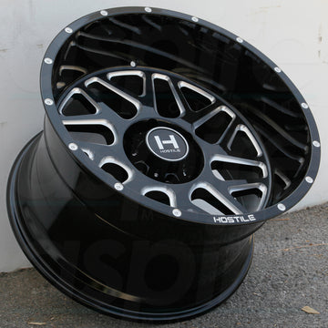 Hostile Wheels H108 Sprocket Black Milled