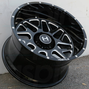 Hostile Wheels H108 Sprocket Black Milled - Wheels Outlet