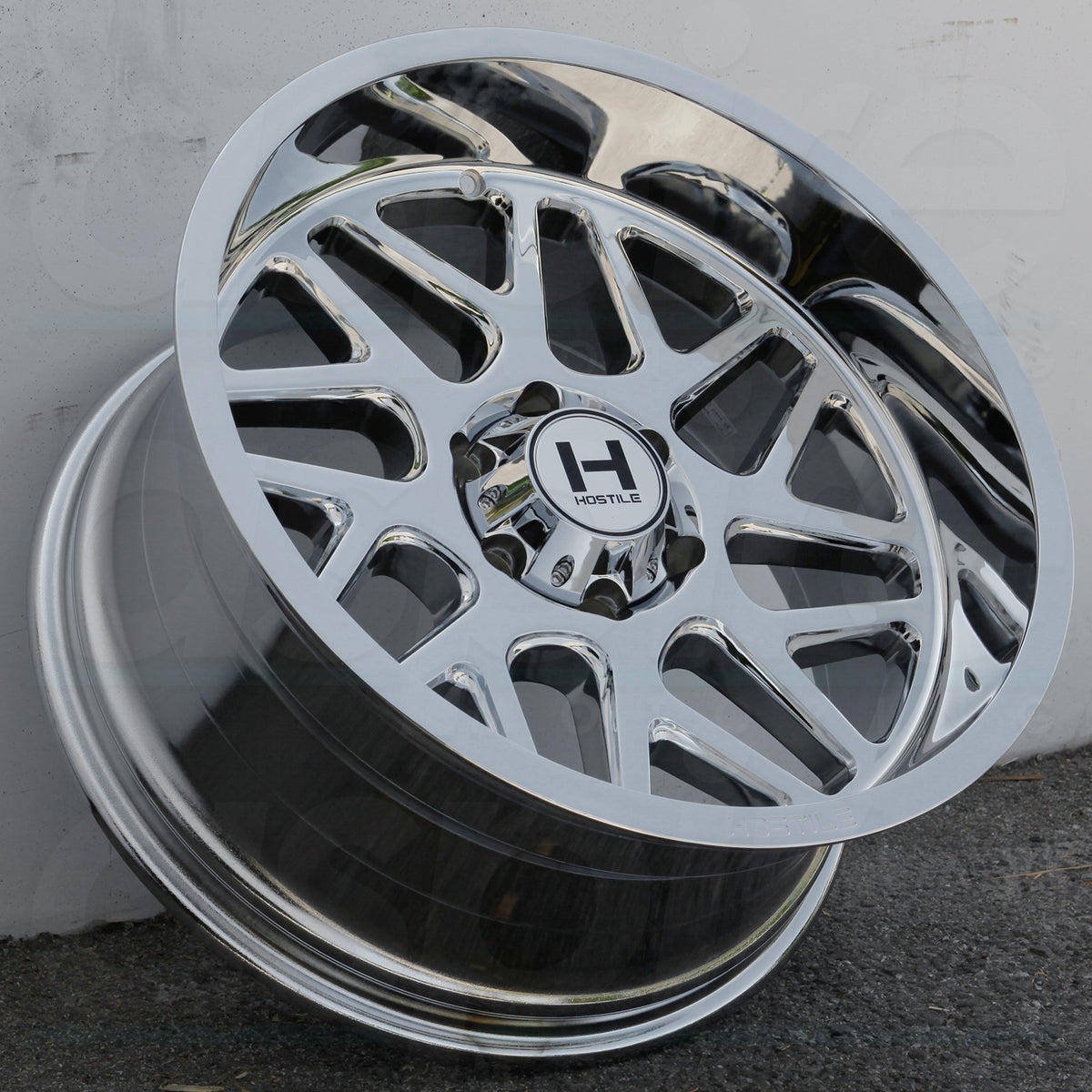 Hostile Wheels H108 Sprocket Chrome
