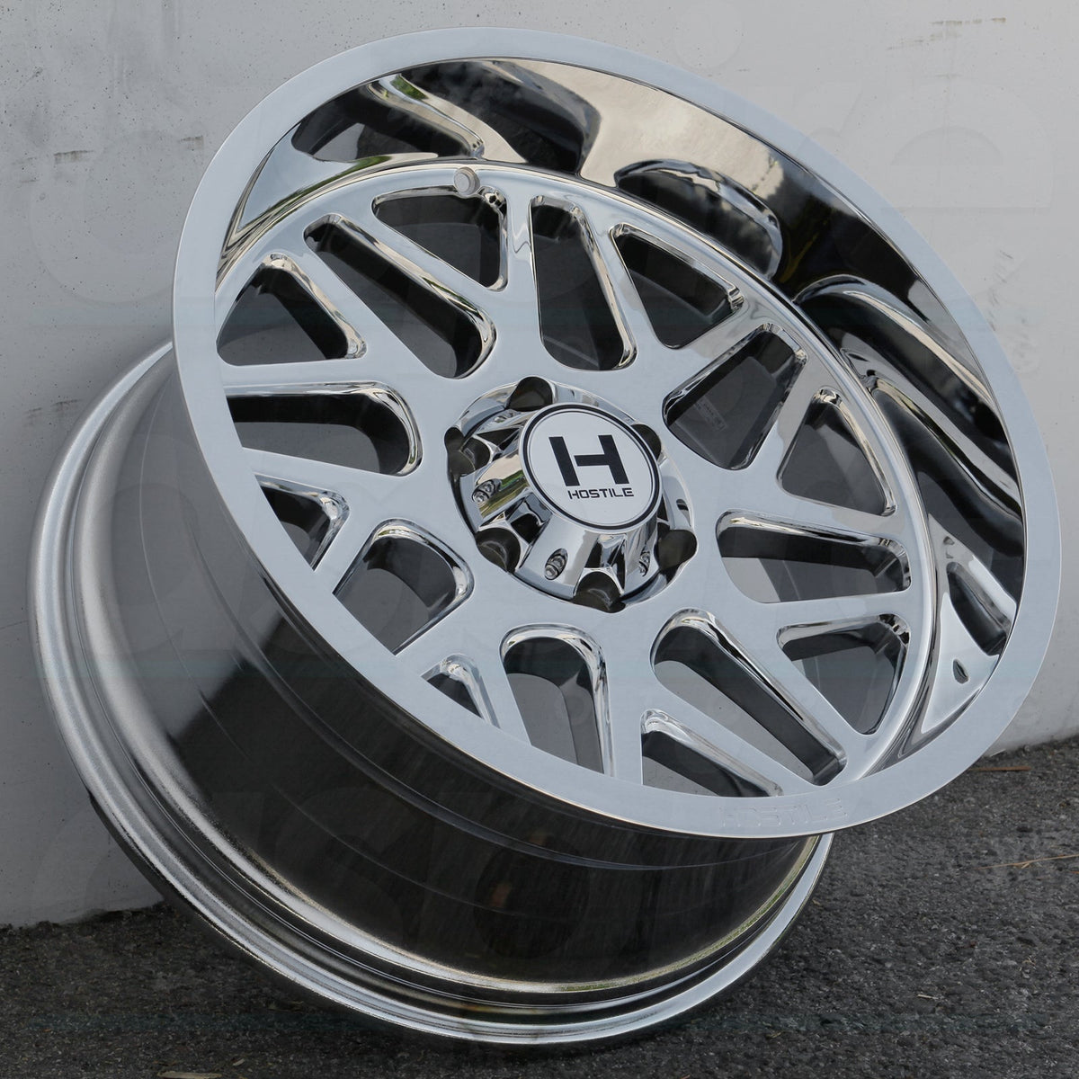 Hostile Wheels H108 Sprocket Chrome - Wheels Outlet