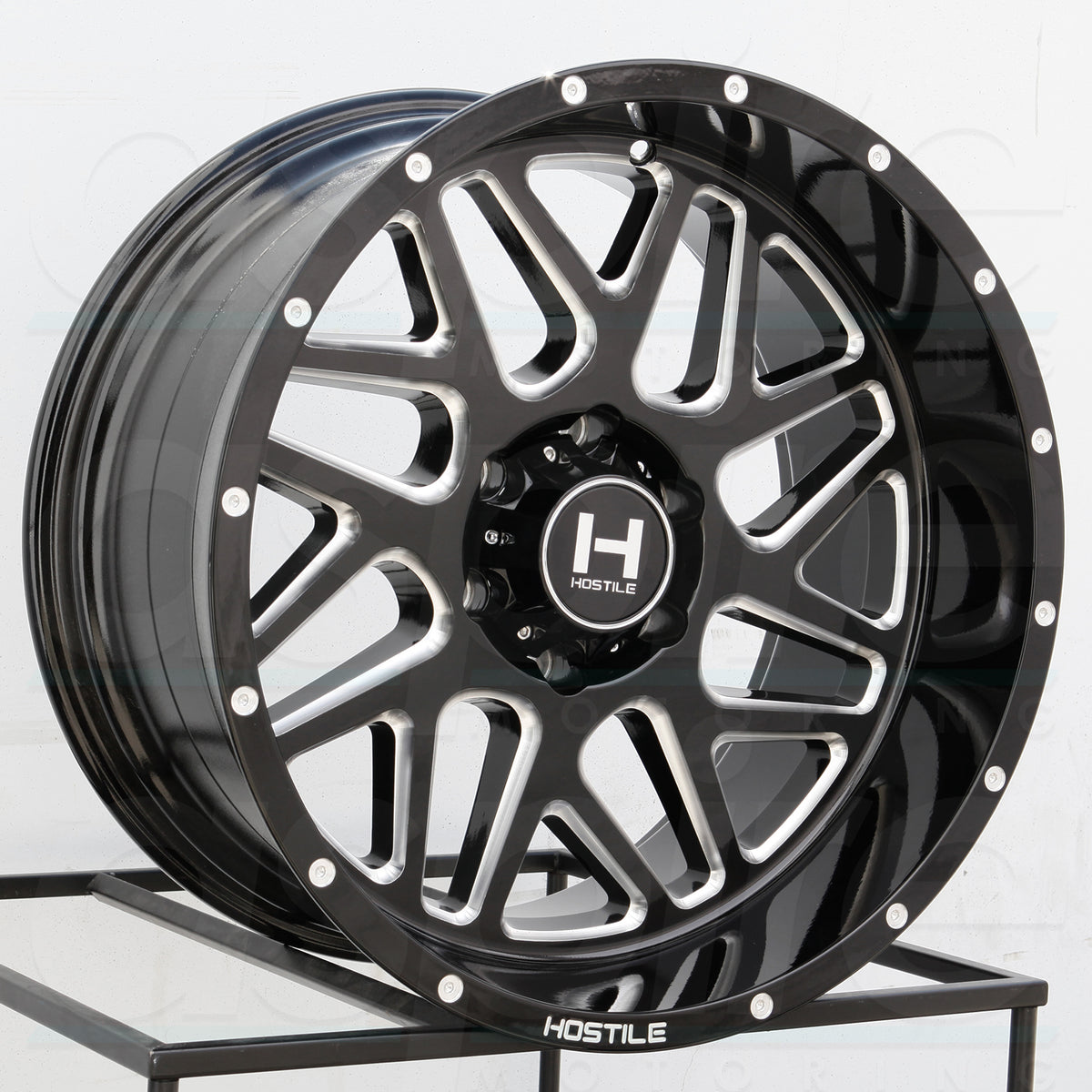 Hostile Wheels H108 Sprocket Black Milled