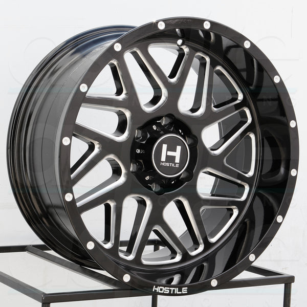 Hostile Wheels H108 Sprocket Black Milled