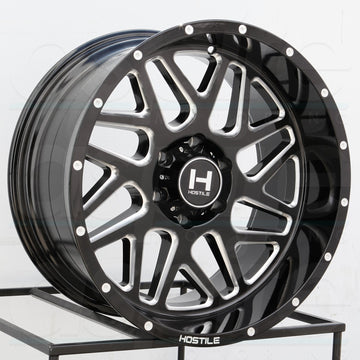 Hostile Wheels H108 Sprocket Black Milled - Wheels Outlet