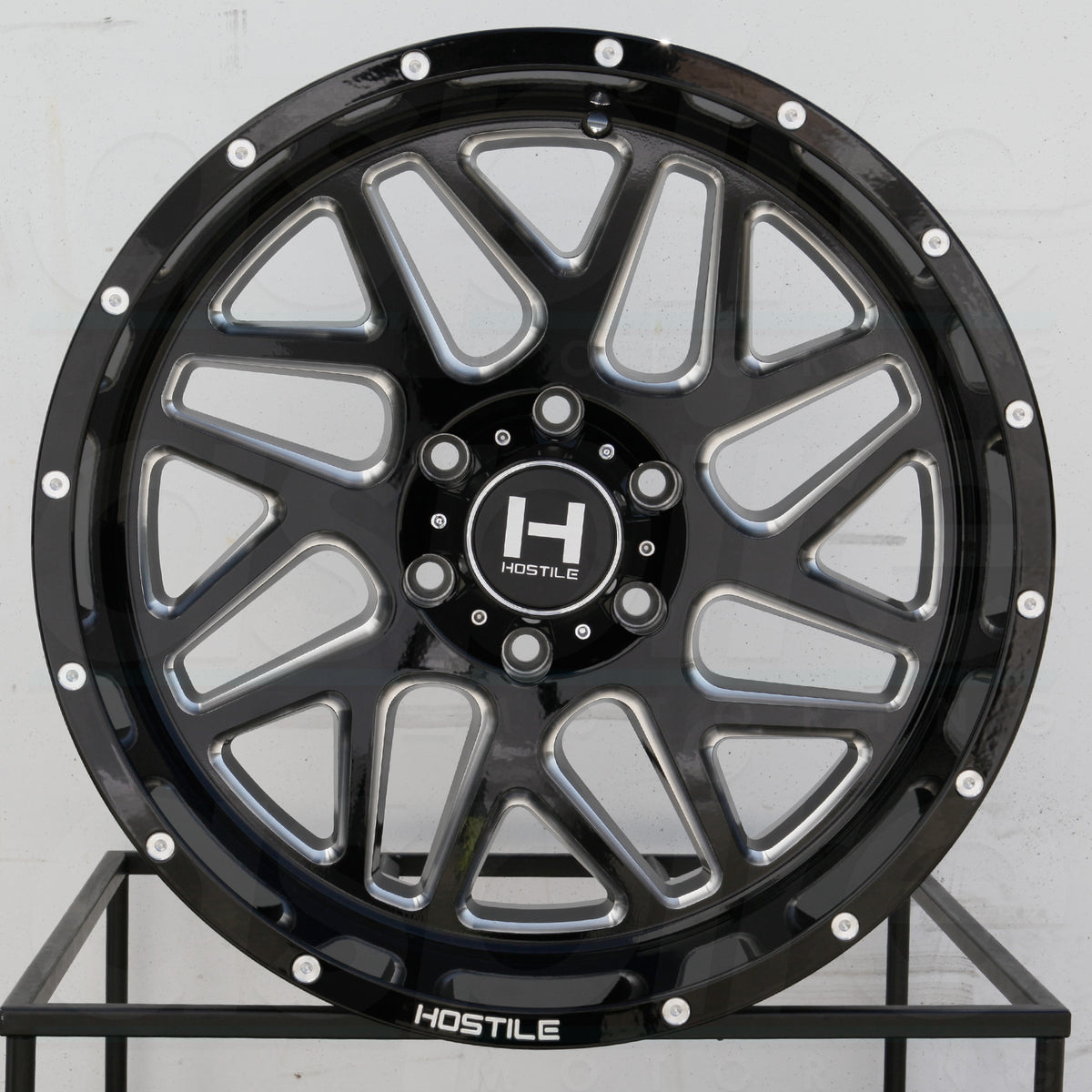 Hostile Wheels H108 Sprocket Black Milled