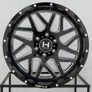 Hostile Wheels H108 Sprocket Black Milled - Wheels Outlet