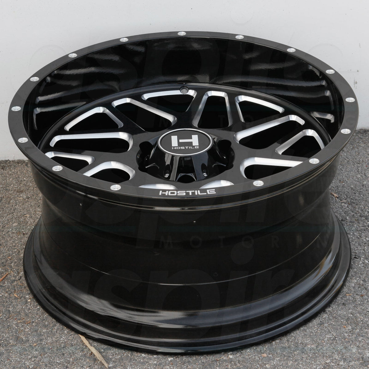 Hostile Wheels H108 Sprocket Black Milled - Wheels Outlet