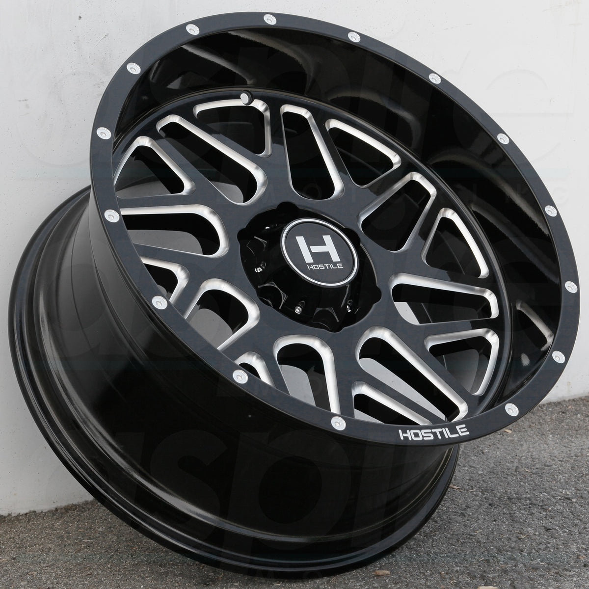 Hostile Wheels H108 Sprocket Black Milled