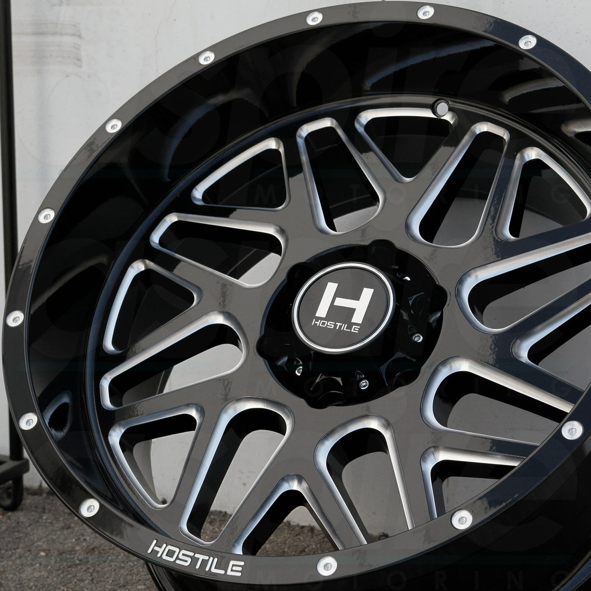 Hostile Wheels H108 Sprocket Black Milled - Wheels Outlet