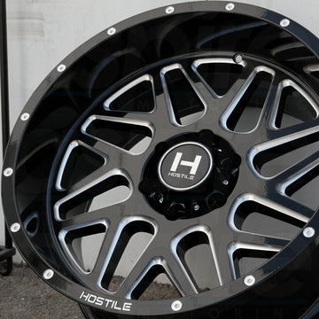 Hostile Wheels H108 Sprocket Black Milled - Wheels Outlet