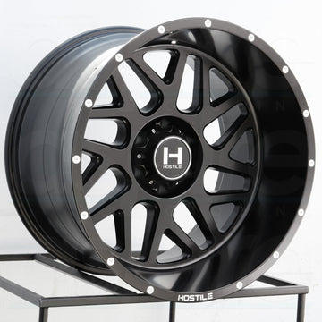 Hostile Wheels H108 Sprocket Full Black - Wheels Outlet