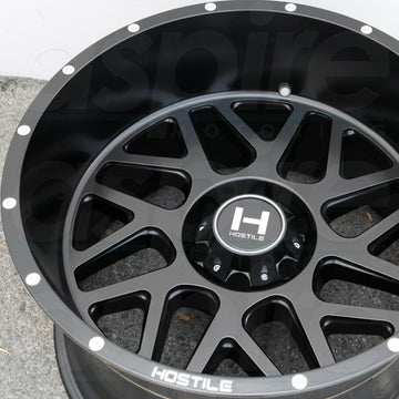 Hostile Wheels H108 Sprocket Full Black - Wheels Outlet