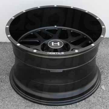 Hostile Wheels H108 Sprocket Full Black - Wheels Outlet