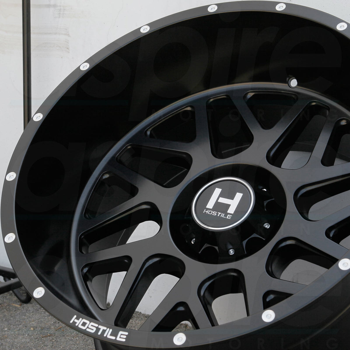 Hostile Wheels H108 Sprocket Full Black - Wheels Outlet