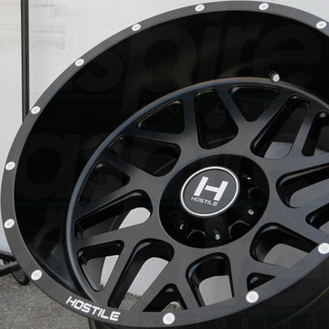 Hostile Wheels H108 Sprocket Full Black - Wheels Outlet