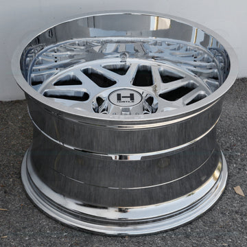 Hostile Wheels H108 Sprocket Chrome - Wheels Outlet