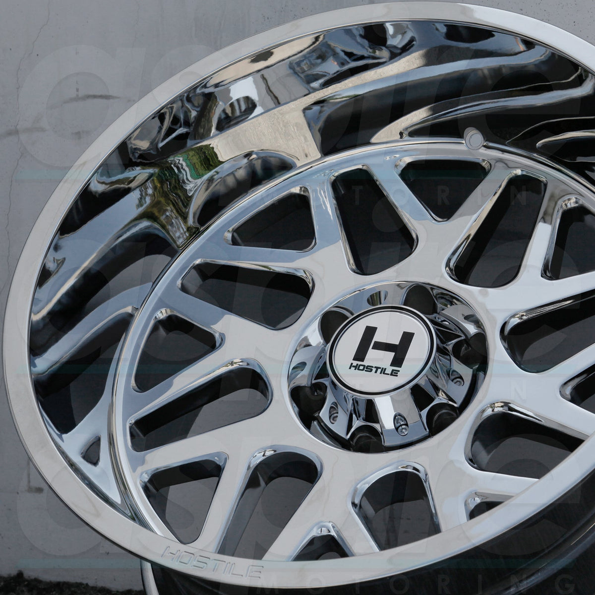 Hostile Wheels H108 Sprocket Chrome - Wheels Outlet