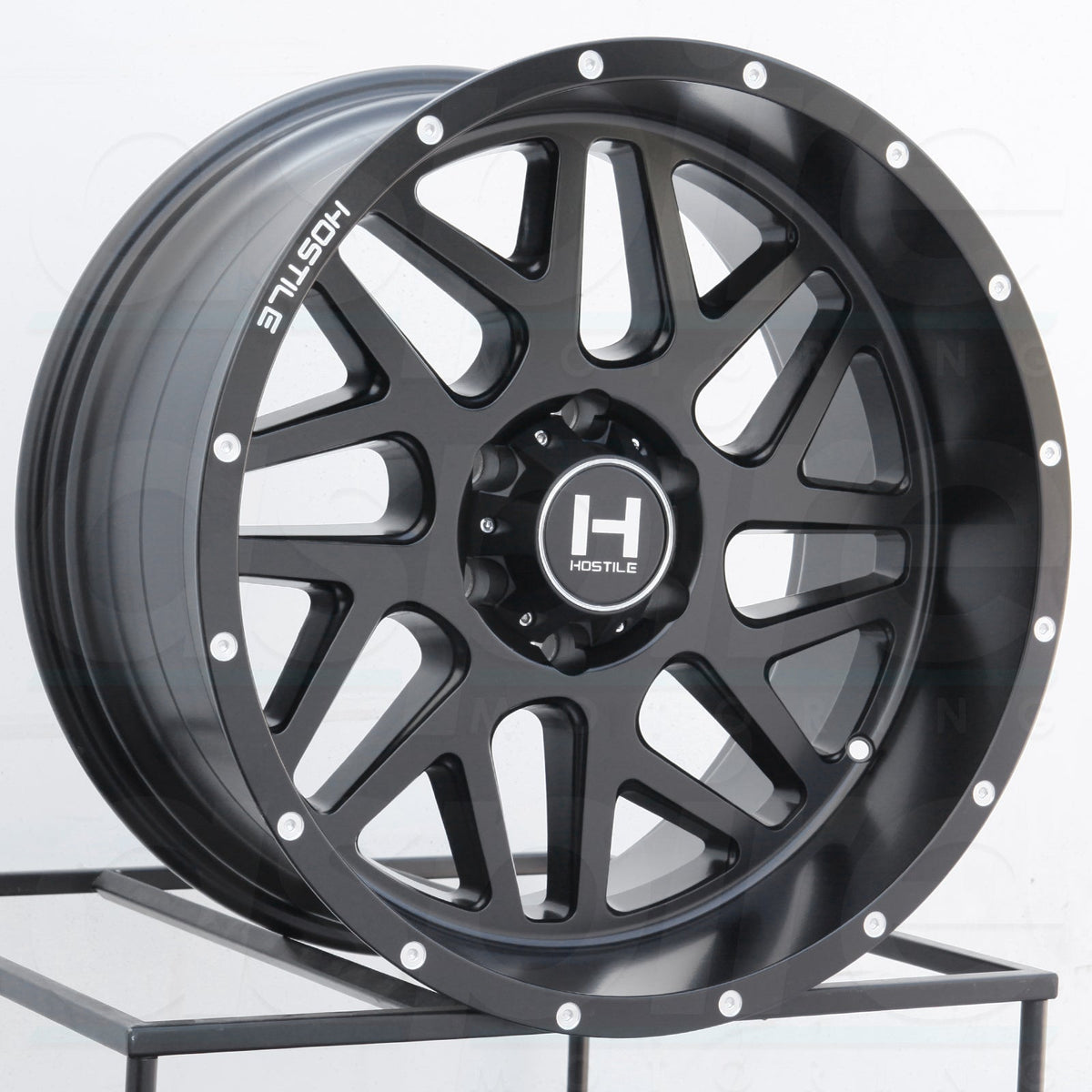 Hostile Wheels H108 Sprocket Full Black - Wheels Outlet