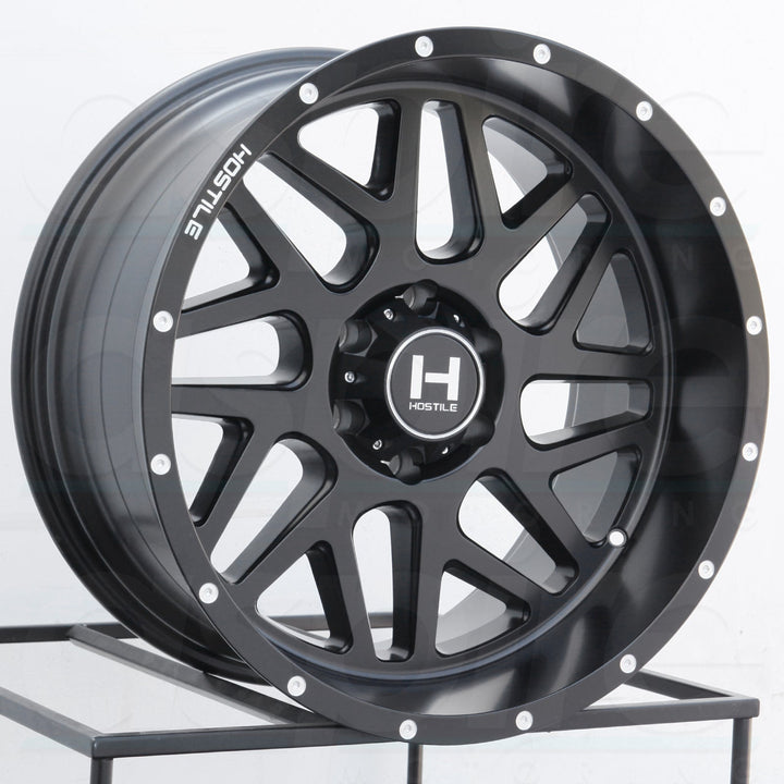 Hostile Wheels H108 Sprocket Full Black - Wheels Outlet