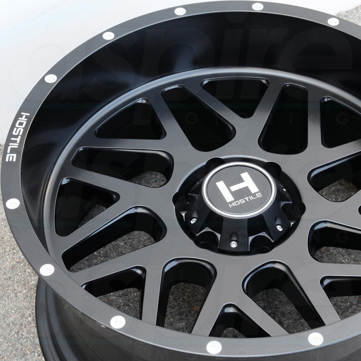 Hostile Wheels H108 Sprocket Full Black - Wheels Outlet