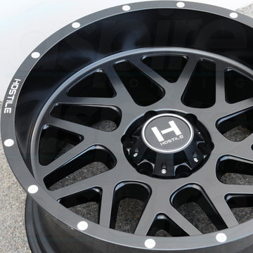 Hostile Wheels H108 Sprocket Full Black - Wheels Outlet