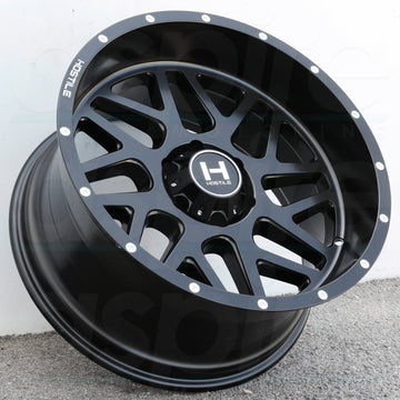 Hostile Wheels H108 Sprocket Full Black - Wheels Outlet