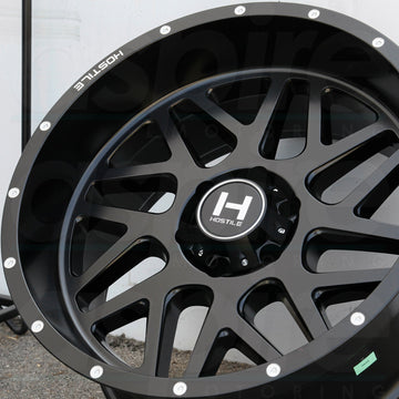 Hostile Wheels H108 Sprocket Full Black - Wheels Outlet