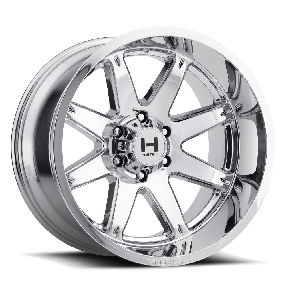 Hostile Wheels H109 Alpha Chrome