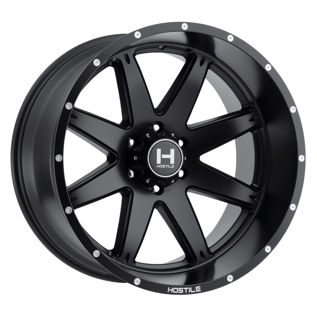 Hostile Wheels H109 Alpha Full Black
