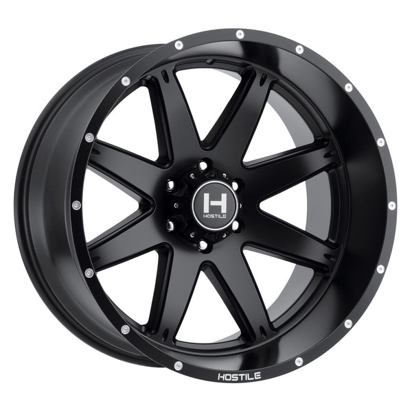 Hostile Wheels H109 Alpha Full Black
