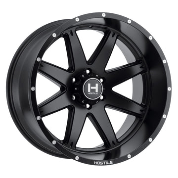 Hostile Wheels H109 Alpha Full Black