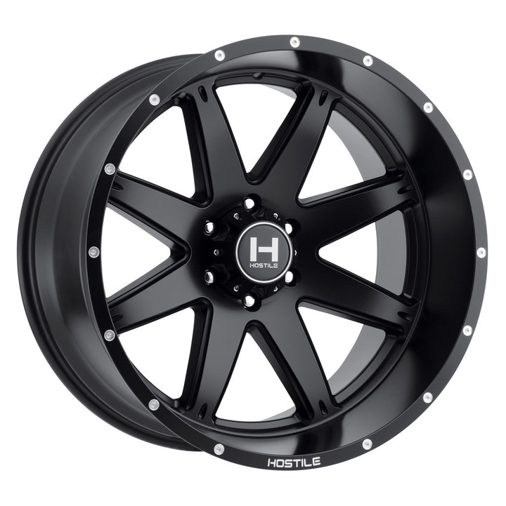 Hostile Wheels H109 Alpha Full Black