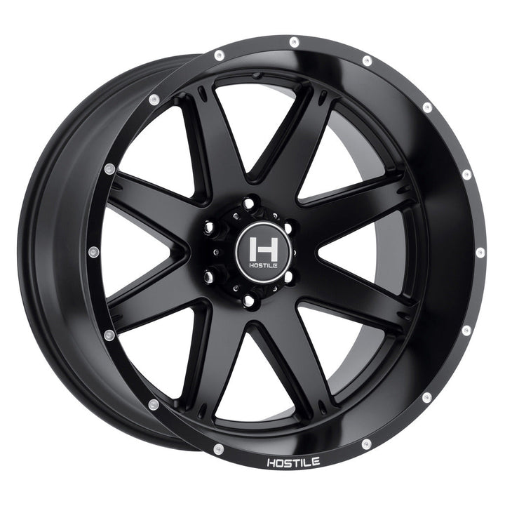 Hostile Wheels H109 Alpha Full Black - Wheels Outlet