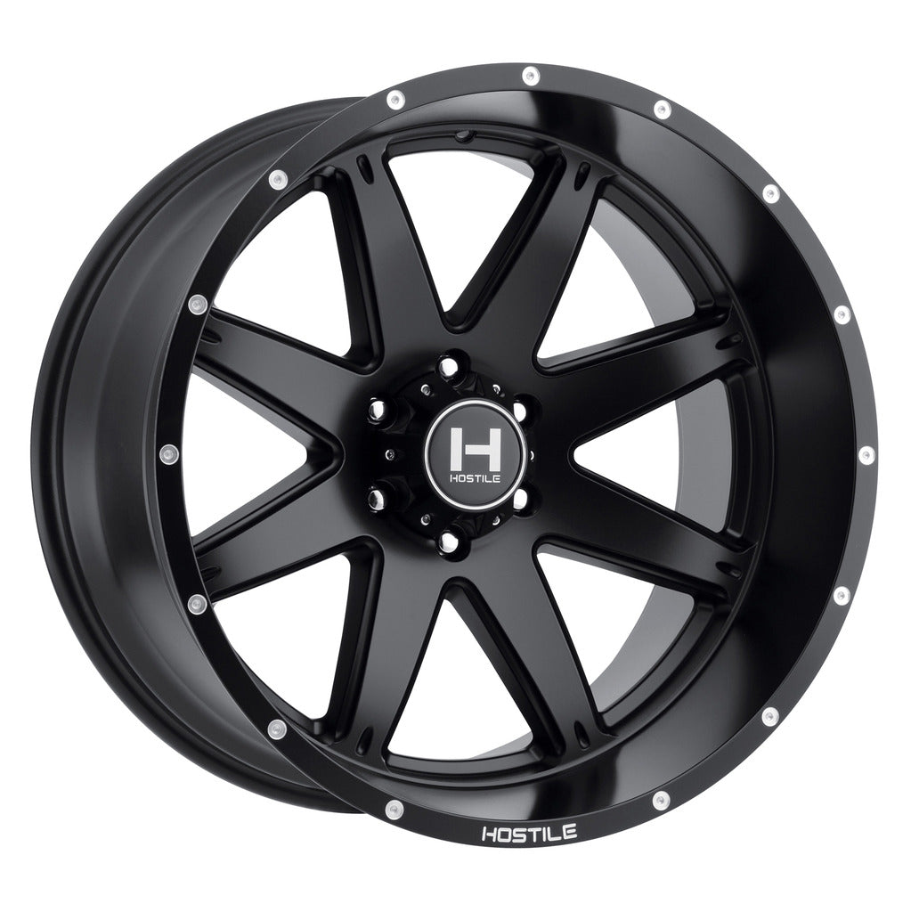 Hostile Wheels H109 Alpha Full Black