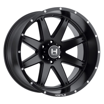 Hostile Wheels H109 Alpha Full Black
