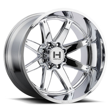 Hostile Wheels H109 Alpha Chrome
