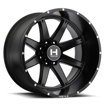 Hostile Wheels H109 Alpha Full Black