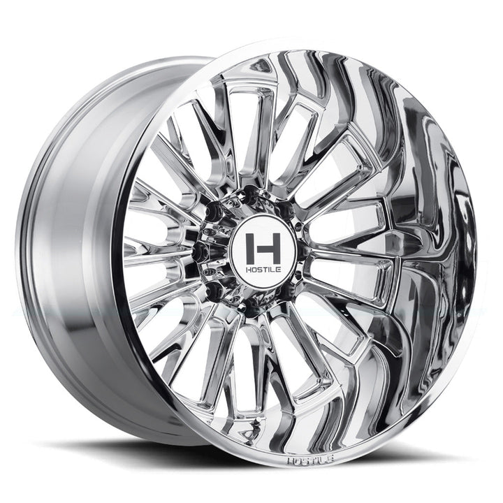 Hostile Wheels H114 Fury Chrome
