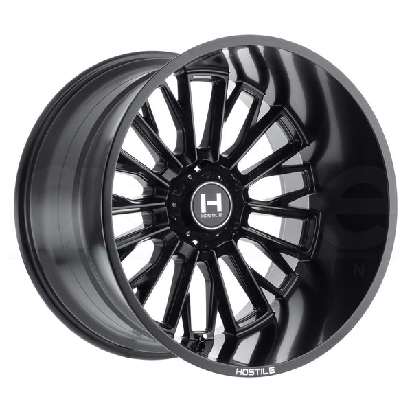 Hostile Wheels H114 Fury Full Black
