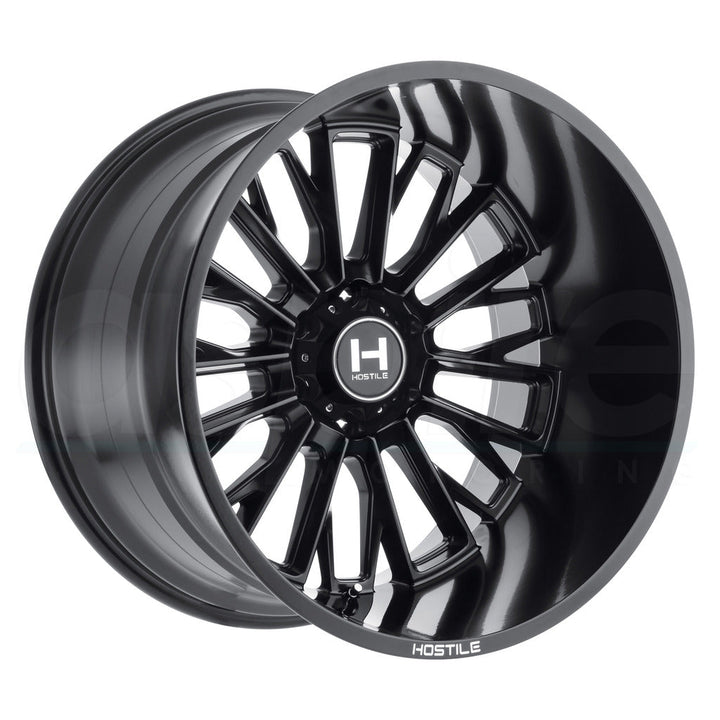 Hostile Wheels H114 Fury Full Black