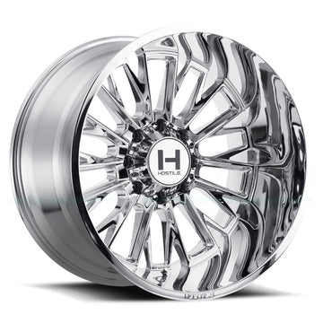 Hostile Wheels H114 Fury Chrome - Wheels Outlet