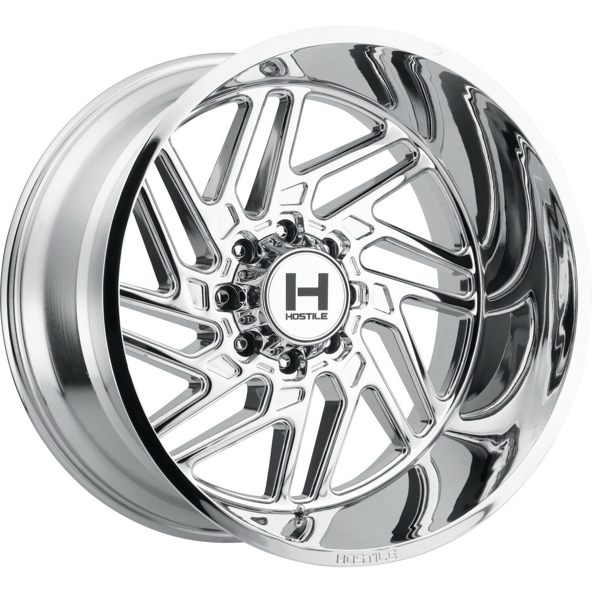 Hostile Wheels H116 Jigsaw Chrome