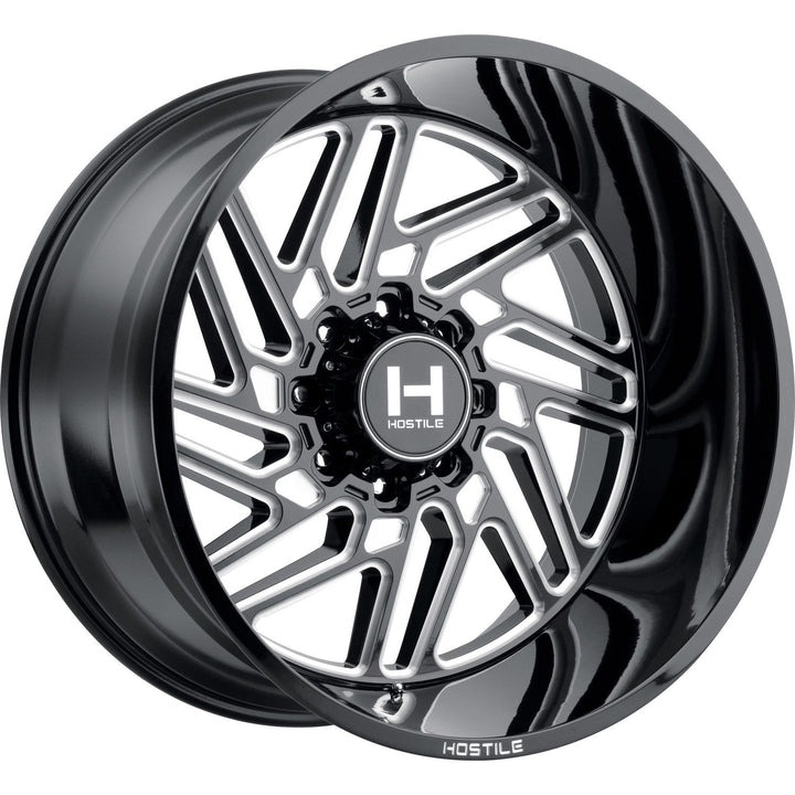 Hostile Wheels H116 Jigsaw Black Milled