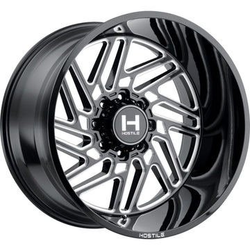 Hostile Wheels H116 Jigsaw Black Milled - Wheels Outlet