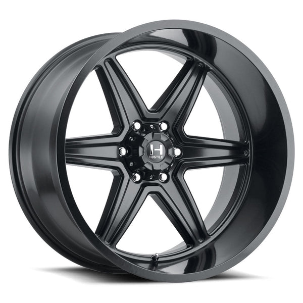 Hostile Wheels H117 Venom Full Black